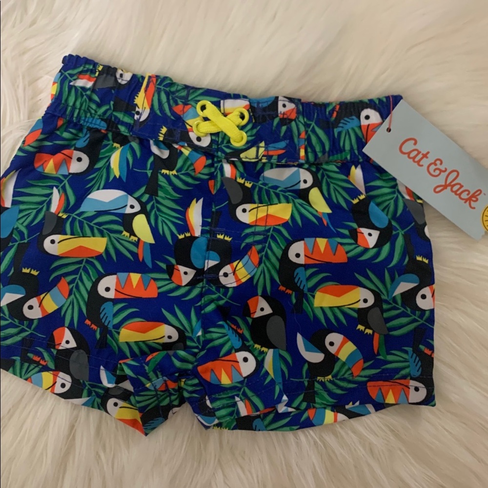 Cat & Jack swim trunks